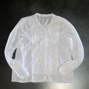 Sundance white blouse small